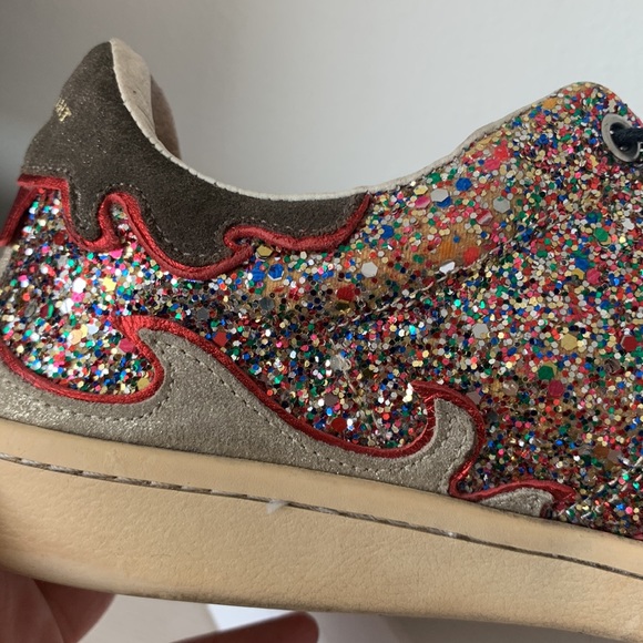Isabel Marant glitter and flame sneakers - Picture 5 of 6